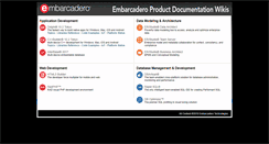 Desktop Screenshot of docwiki.embarcadero.com