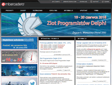 Tablet Screenshot of embarcadero.com.pl